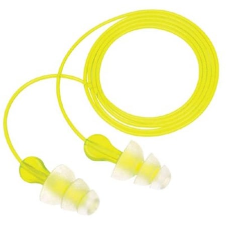 3M PELTOR Peltor 247-P3000 Tri-Flange Corded Ear Plugs Nrr 26 247-P3000